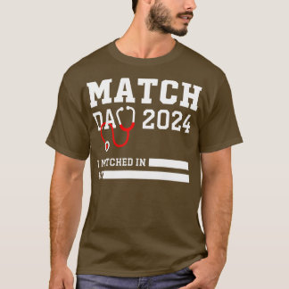 Wedstrijddag 2024 Medische residentie NRMP School  T-shirt