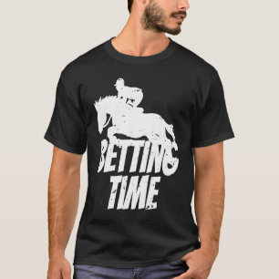 Wedtijd Paardenraces Wedden 2 T-shirt