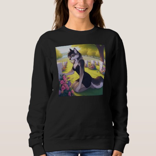Weduwe Wolf Trui (Voorkant)