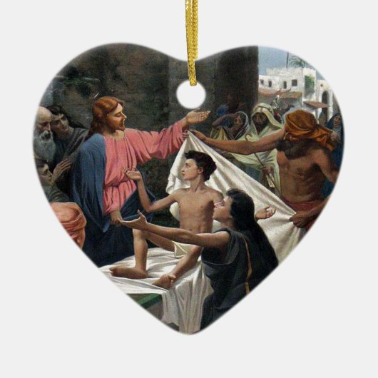 weduwen keramisch ornament (Voorkant)