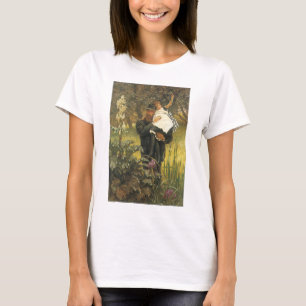 Weduwnaar van Tissot, Vintage Victoriaans Portretk T-shirt