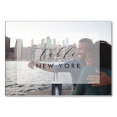 Weduwreis bestemming Fototabel nummer Kaart (Voorkant)