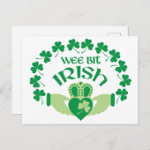 Wee Bit Irish Briefkaart (Voorkant / Achterkant)