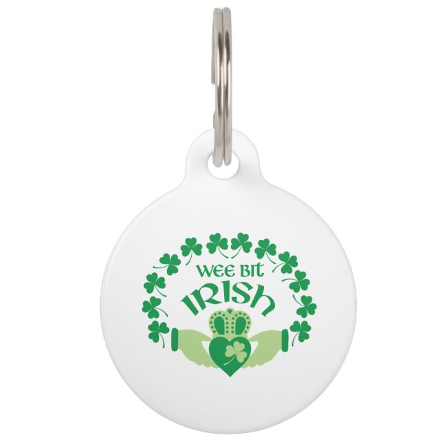 Wee Bit Irish Huisdierpenning (Voorkant)