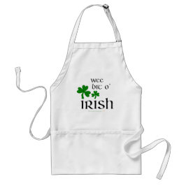 Wee Bit O' Irish Shamrock Apron Standaard Schort