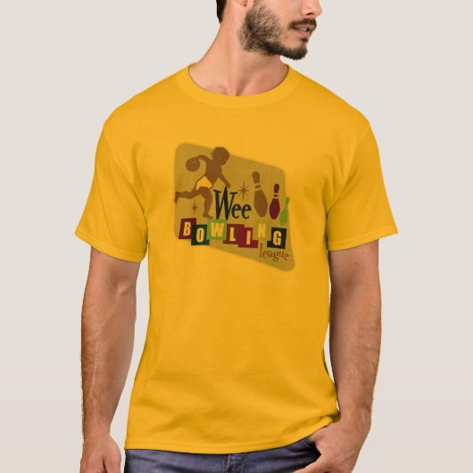 Wee Bowling League T-shirt (Voorkant)