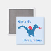 Wee Dragon Magneet (Voorkant / Achterkant)