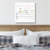 WEE FISH EWE A MARE EGRETS MOOSE Sandra Boynton Canvas Afdruk (Insitu (Slaapkamer))