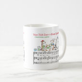 WEE FISH EWE A MARE EGRETS MOOSE Sandra Boynton Koffiemok (Voorkant rechts)