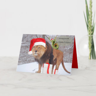 Wee!! Het is Kerstmis!!! Feestdagen Kaart