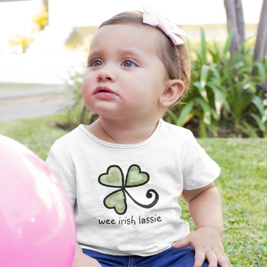 Wee Irish Lassie St. Patrick's Day Shirten