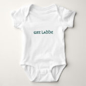 wee laddie - onsie romper (Voorkant)