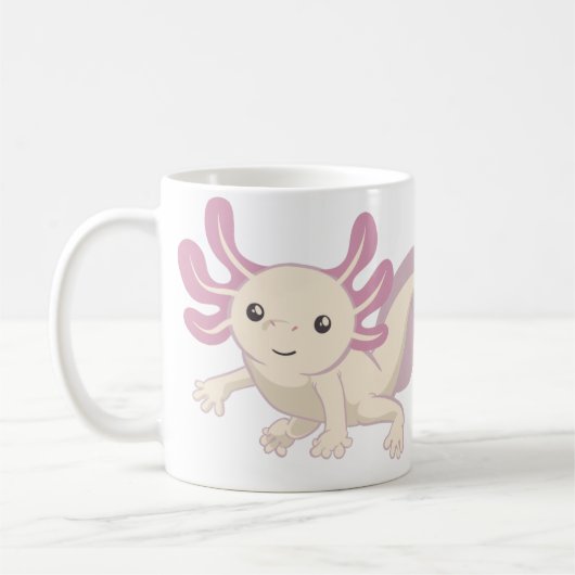 Wee Schattige Axolotl Koffiemok (Links)