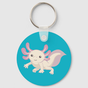 Wee Schattige Axolotl Sleutelhanger