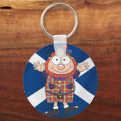 Wee Scottish Guy Sleutelhanger (Voorkant)
