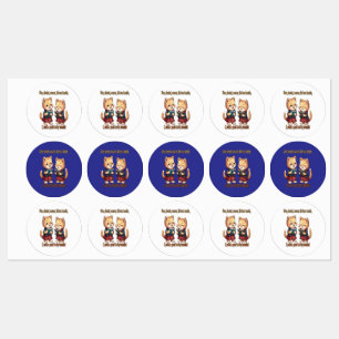 Wee, Sleeket, Cowran Timrous Beestje Labels