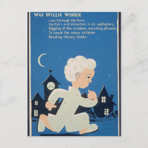 Wee Willie Winkie Briefkaart