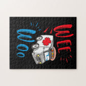WEE WOO AMR EMT AMR Paramedic Ambulance Legpuzzel (Horizontaal)
