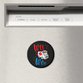 WEE WOO AMR EMT AMR Paramedic Ambulance Magneet (Insitu (Vaatwasser))