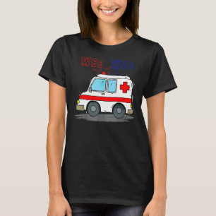 Wee Woo Amr Emt Amr Paramedic voor mannen T-shirt