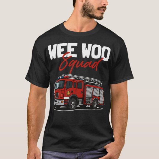 Wee Woo Squad T-shirt (Voorkant)