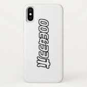 WEEABOO Case-Mate iPhone CASE (Achterkant)