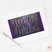 WeeBitWicked  Rechthoekige Sticker (Envelop)