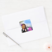 Weeblinks Vierkante Sticker (Envelop)