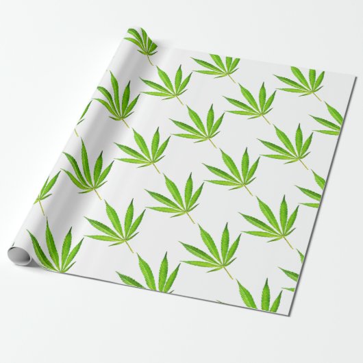 WEED LEAF CADEAUPAPIER (Uitgerold)