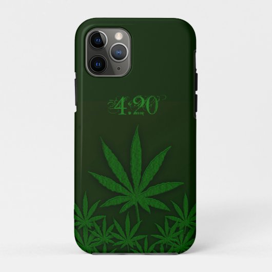 Weed Leaf Case-Mate iPhone Case (Achterkant)