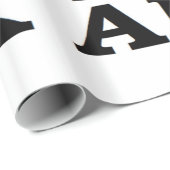 Weed Leaf Kerstalaska xmas hanukkah Cadeaupapier (Rol Hoek)