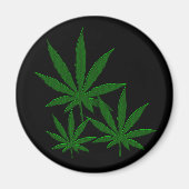 Weed Leaf Magneet (Voorkant)