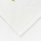 Weed Lover Smoking Light Up Christmas Tree Fleece Deken (Hoek)