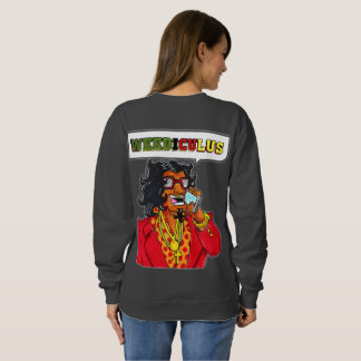 Weediculus Long Sleeve Femme Sweatshirt