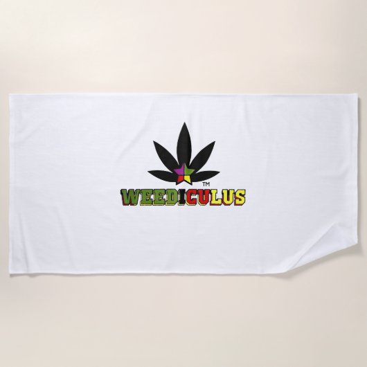 weediculus strandlaken (Voorkant)