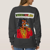 Weediculus Vrouwen Sweatshirt met lange mouwen (Achterkant)