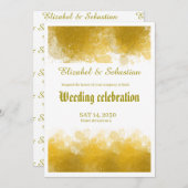 Weeding invitation  (Devant / Derrière)