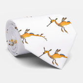 Weedy seadragon cartoon illustratie stropdas (Opgerold)