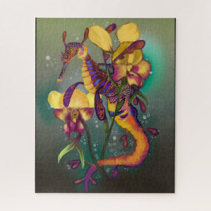 Weedy Seadragon met Orchids Legpuzzel