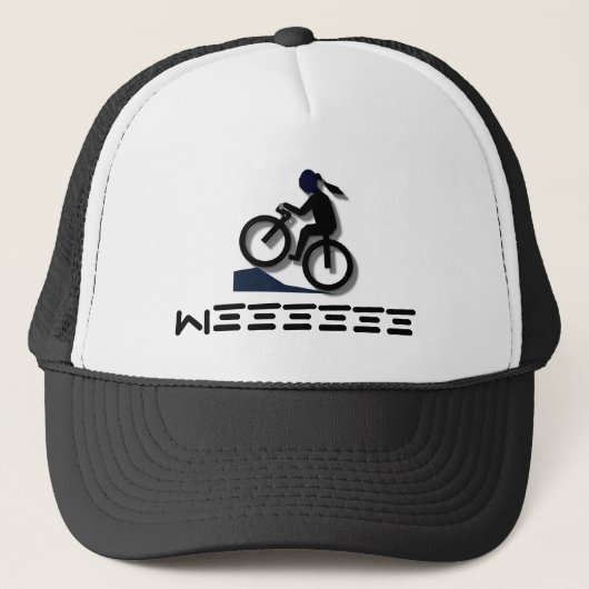 Weeeee MTB Trucker Hat Pet (Voorkant)
