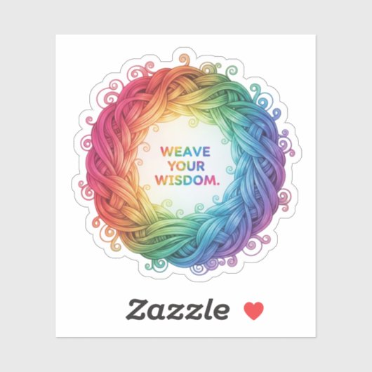 WEEF JE WISDOM STICKER (Vel)
