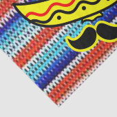 Weefpapier kleurig Mexicaans sombrero Tissuepapier (Detail)