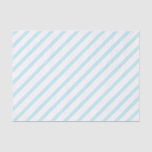 Weefpapier met lichtblauwe streep tissuepapier (Voorkant)