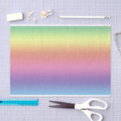 Weefpapier - Regenboogstrips (hrz) Tissuepapier (Craft)