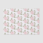 Weefpapier roze Rose Tissuepapier (Voorkant)