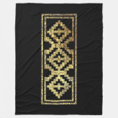 Weefpatronen Fleece Deken (Voorkant)