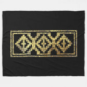 Weefpatronen Fleece Deken (Voorkant (Horizontaal))