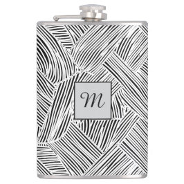 Weefpatroon ontwerp kunst  heupfles