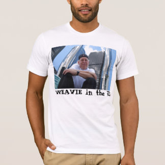 Weefsel in de D T-shirt