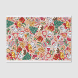 Weefsel - Kerstmis ontwerp Tissuepapier